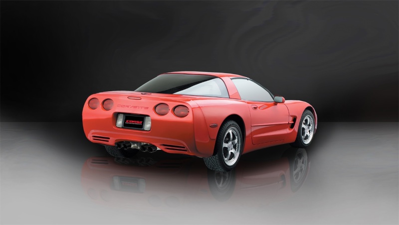 Corsa 1997-2004 Chevrolet Corvette C5 Z06 5.7L V8 Black Xtreme Cat-Back + XO Exhaust - Image 3