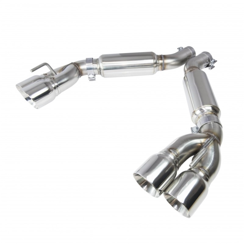 Kooks 2016 + Chevrolet Camaro SS 3in Axle Back Exhaust System w/ Mufflers and Polished Quad Tips - Image 3