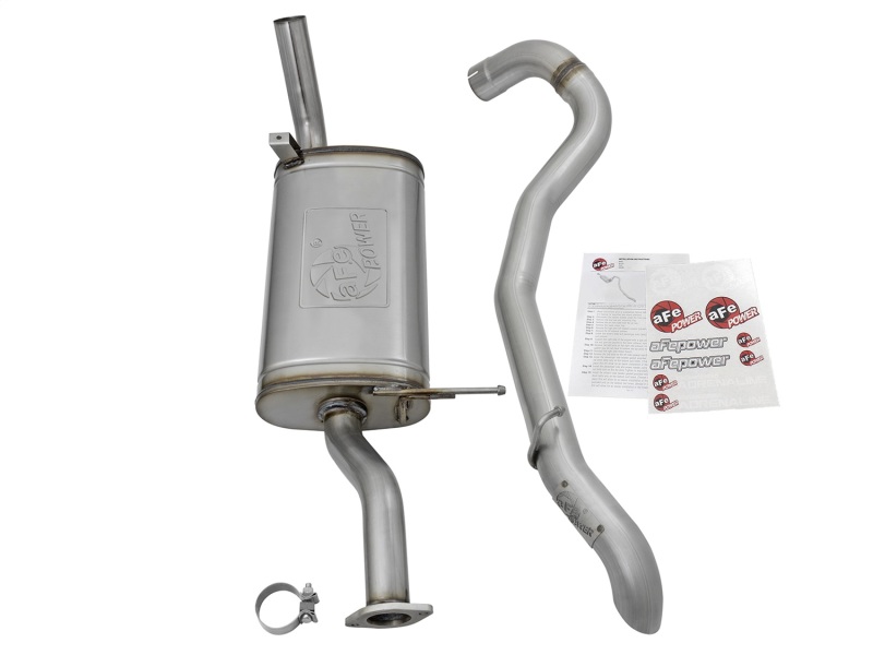aFe MACHForce XP 3in SS Cat-Back Hi Tuck Exhaust 97-16 Nissan Patrol (Y61) I6-4.8L - Image 3