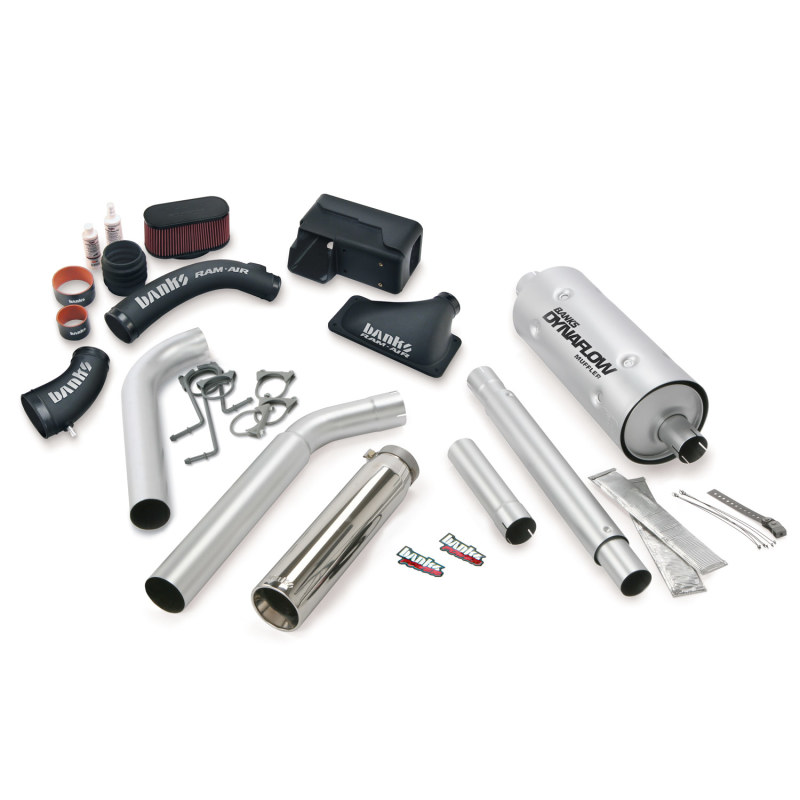 Banks Power 16-17 Ford 6.8L MH-A Stinger Bundle - SS Single Exhaust Right Exit w/ Chrome Tip - Image 3