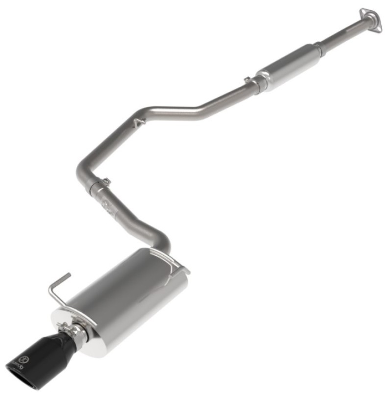 aFe POWER Takeda 12-16 Subaru Impreza 2.0L 2.5in 304SS CB Exhaust w/ Black Tips - Image 7