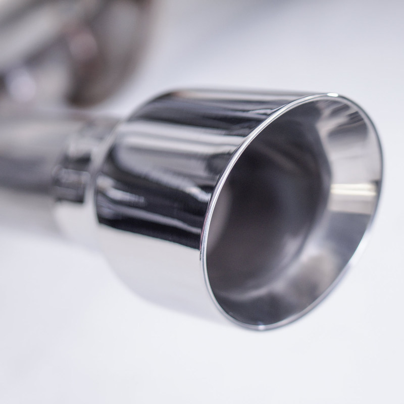 Stainless Works 2018+ Jeep Wrangler JL 304SS Factory Connect 2.5in Axle Back Exhaust System - Image 4