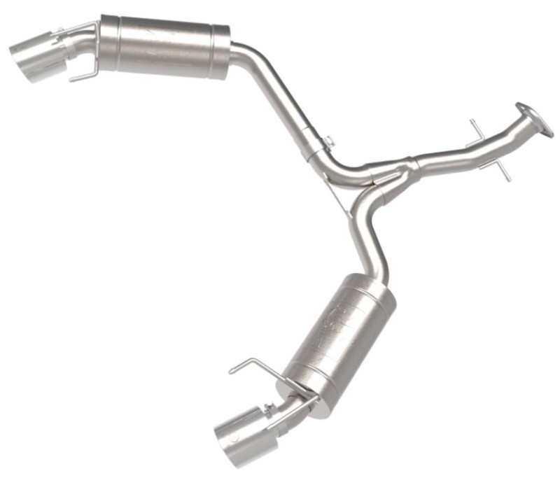 aFe POWER Takeda 06-13 Lexus IS250/IS350 SS Axle-Back Exhaust w/ Polished Tips - Image 7