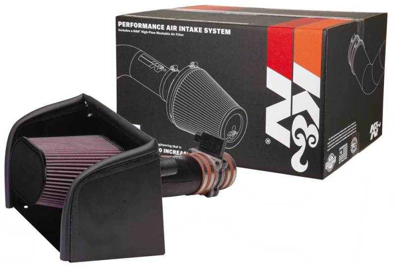 K&N 96-00 Chevy/GMC PickUp V8-7.4L Performance Intake Kit - Image 5