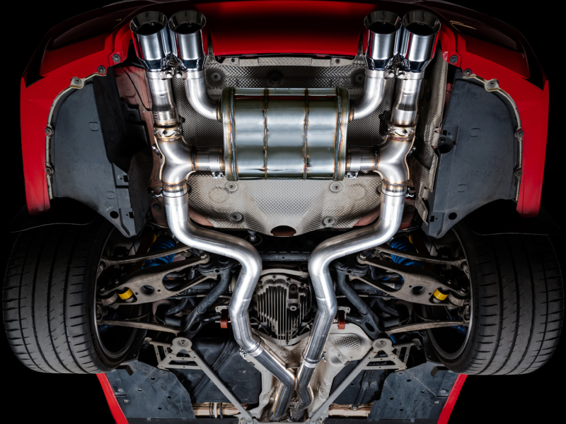 AWE Tuning BMW F8X M3/M4 SwitchPath Catback Exhaust - Chrome Silver Tips - Image 9