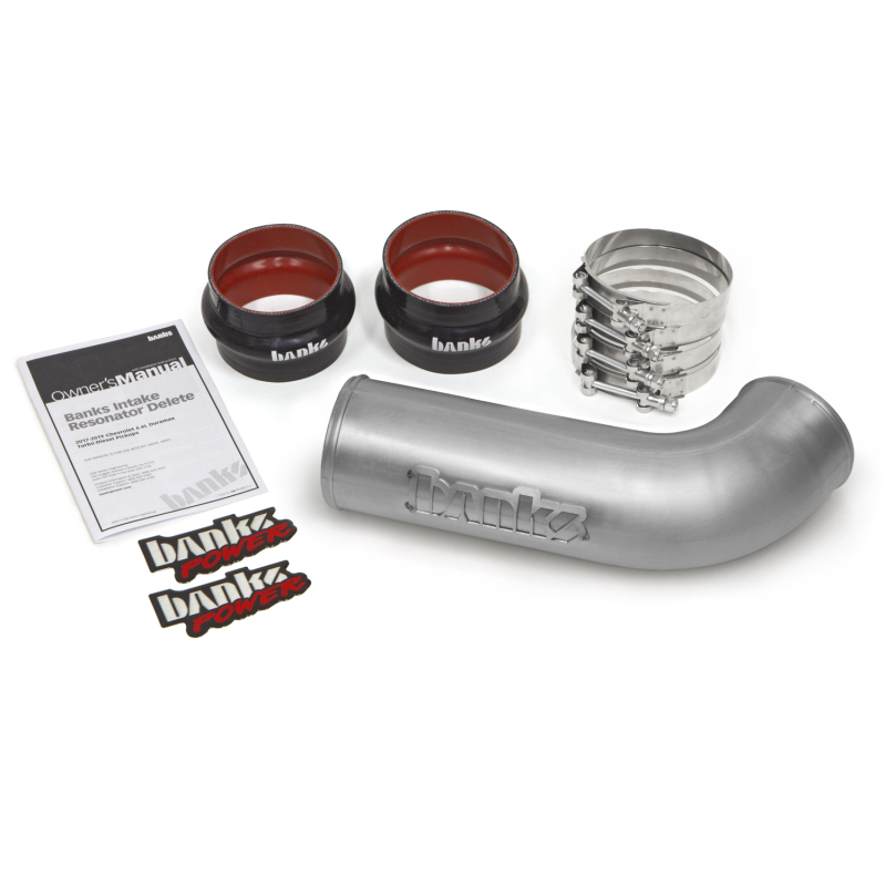 Banks Power 17-19 GM 2500/3500 6.6L L5P Intake Resonator Delete System - Natural Finish - Image 2