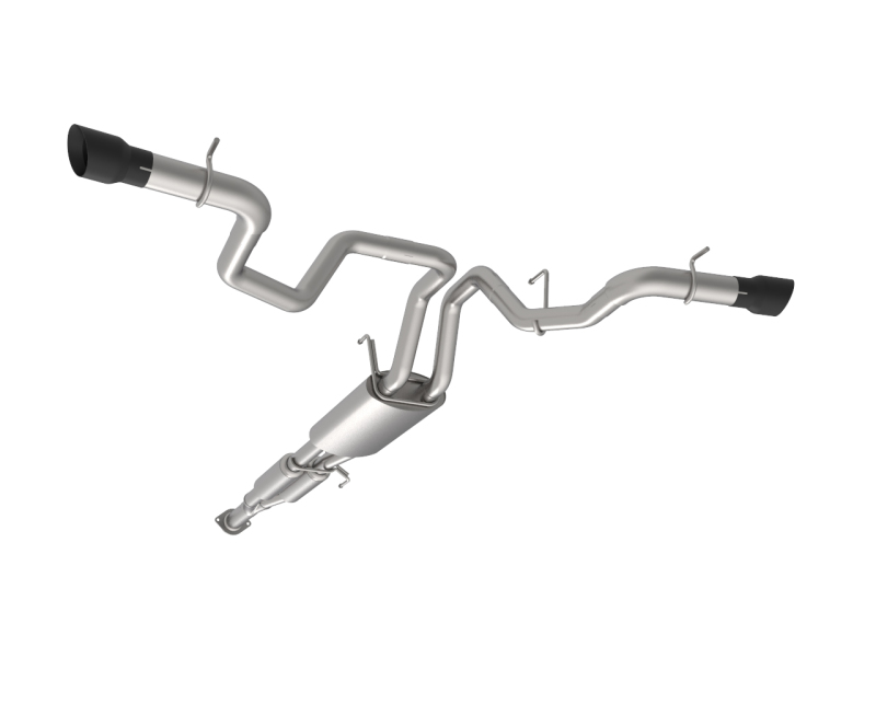 Kooks 2021+ Ford F150 2.7/3.5/5.0L 3in Dual Cat-Back Side Exit Exhaust w/Black Tips - Image 9