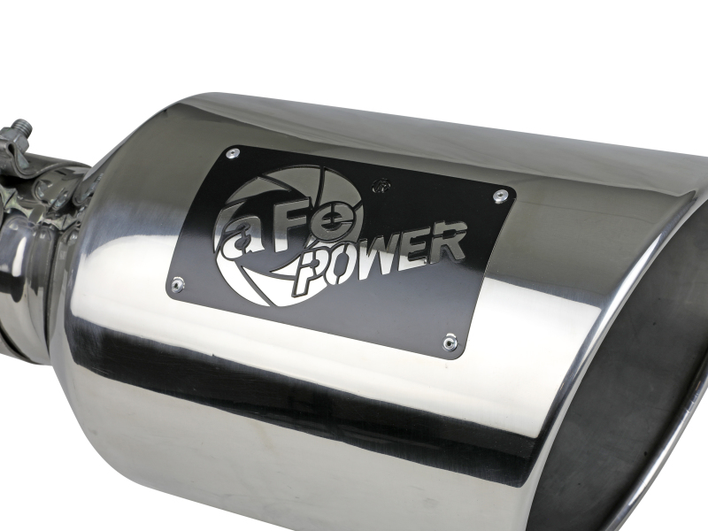 aFe Power MACH Force-Xp 304 Stainless Steel Clamp-on Exhaust Tip - Polished - Image 5