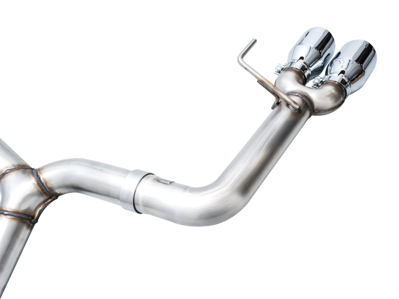 AWE Tuning 2022+ VB Subaru WRX Track Edition Exhaust - Chrome Silver Tips - Image 9