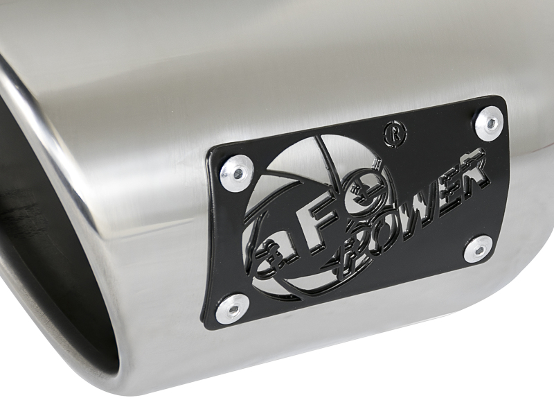 aFe MACH Force-Xp Universal Exhaust Tip 3 IN Inlet x 4-1/2 IN Outlet x 9 IN L- Polished Tip - Image 5