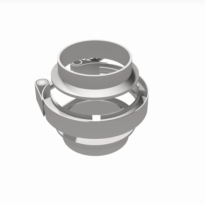 MagnaFlow Clamp Flange Assembly 2.5 inch - Image 4