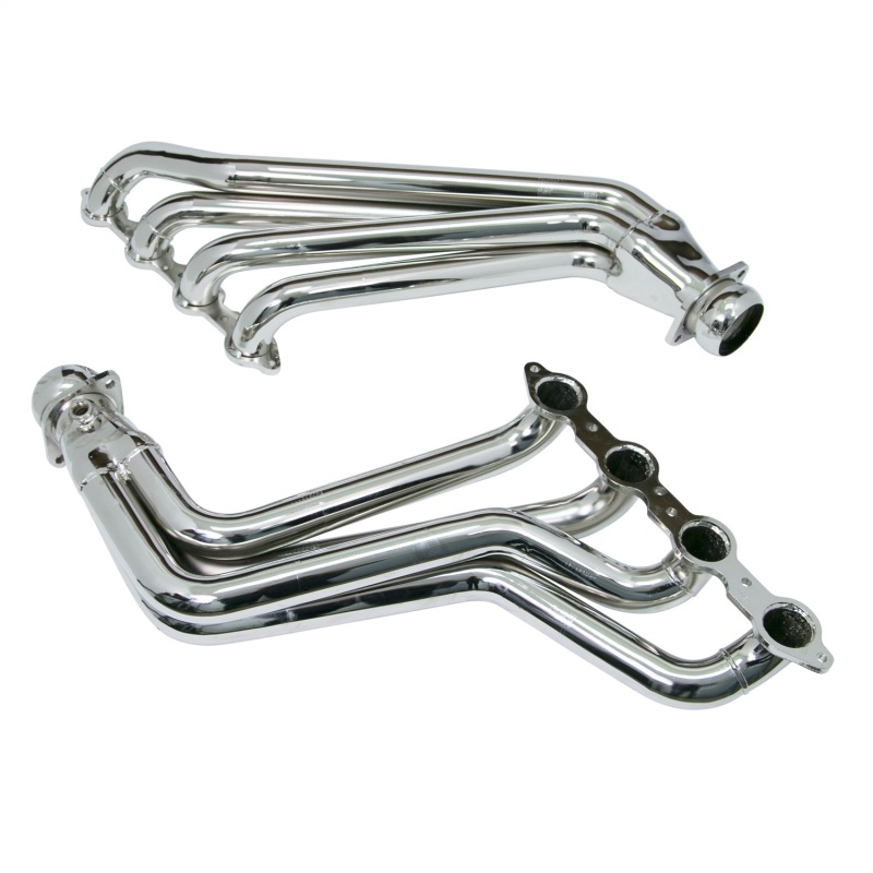 BBK 10-15 Camaro LS3 L99 Long Tube Exhaust Headers With Converters - 1-3/4 Chrome - Image 7