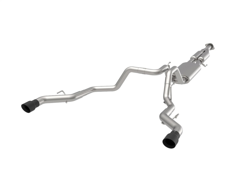 Kooks 15-20 Ford F150 2.7/3.5/5.0L 3in Dual Cat-Back Rear Exit Exhaust w/BlackTips - Image 2