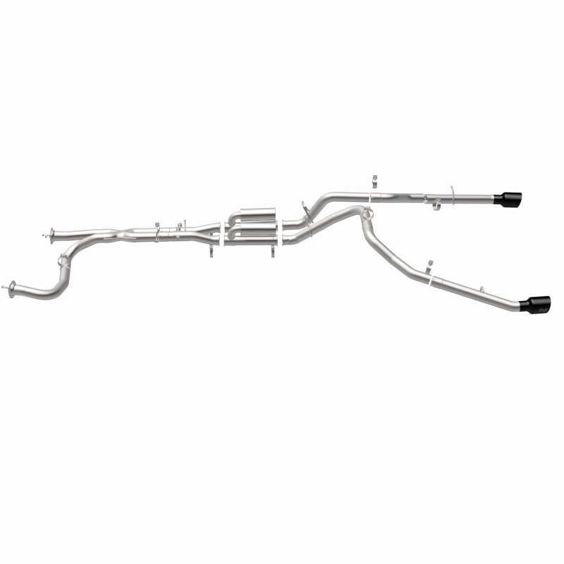 MagnaFlow 2025 Ram 1500 RHO SPEQ Series Black Chrome Cat-Back Performance Exhaust System - Image 4