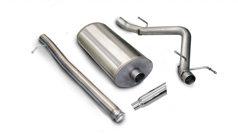 Corsa 2007-2008 Chevrolet Silverado Crew Cab/Short Bed 1500 5.3L V8 Polished Sport Cat-Back Exhaust - Image 2