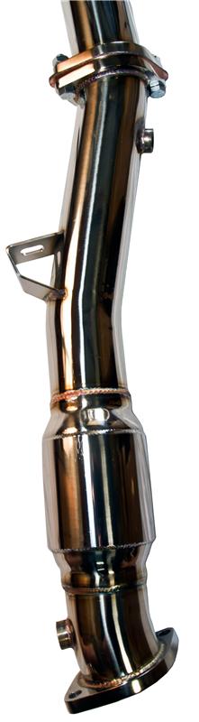 Turbo XS 02-07 WRX-STi / 04-08 Forester XT High Flow Catted Downpipe - Image 6