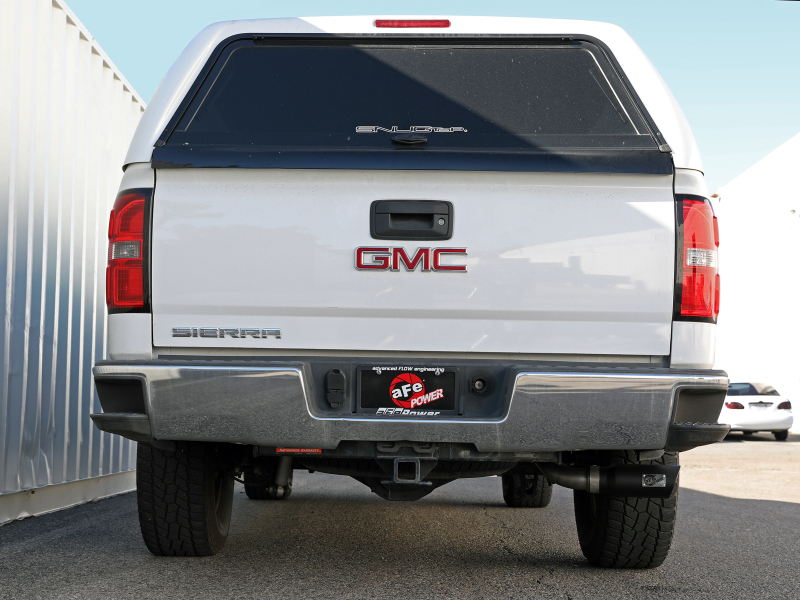 aFe Apollo GT Series Cat-Back Exhaust System GM Trucks 09-18 V6-4.3L/V8-4.8/5.3L- Black Tip - Image 5