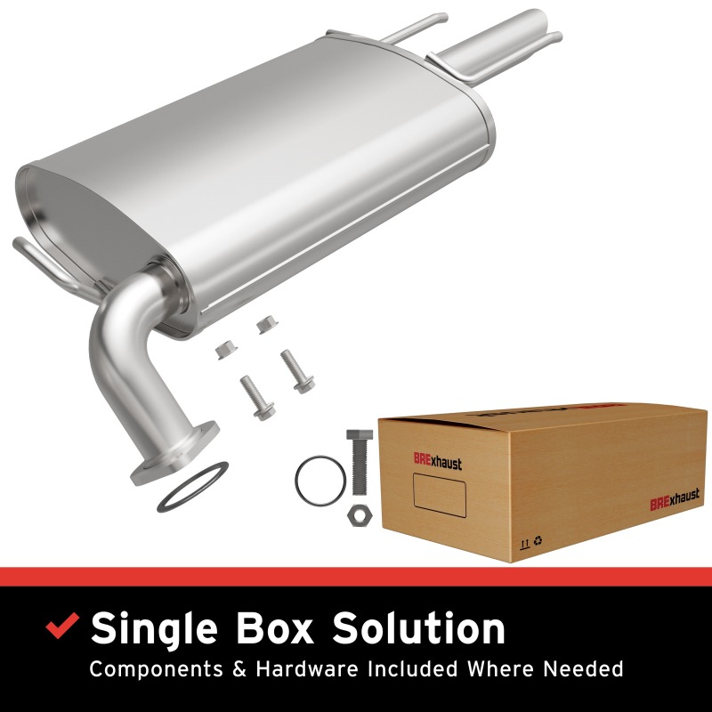 BRE Exhaust 02-08 Camry ES300 Solara 2.4L 3.0L Muffler Kit - Image 7