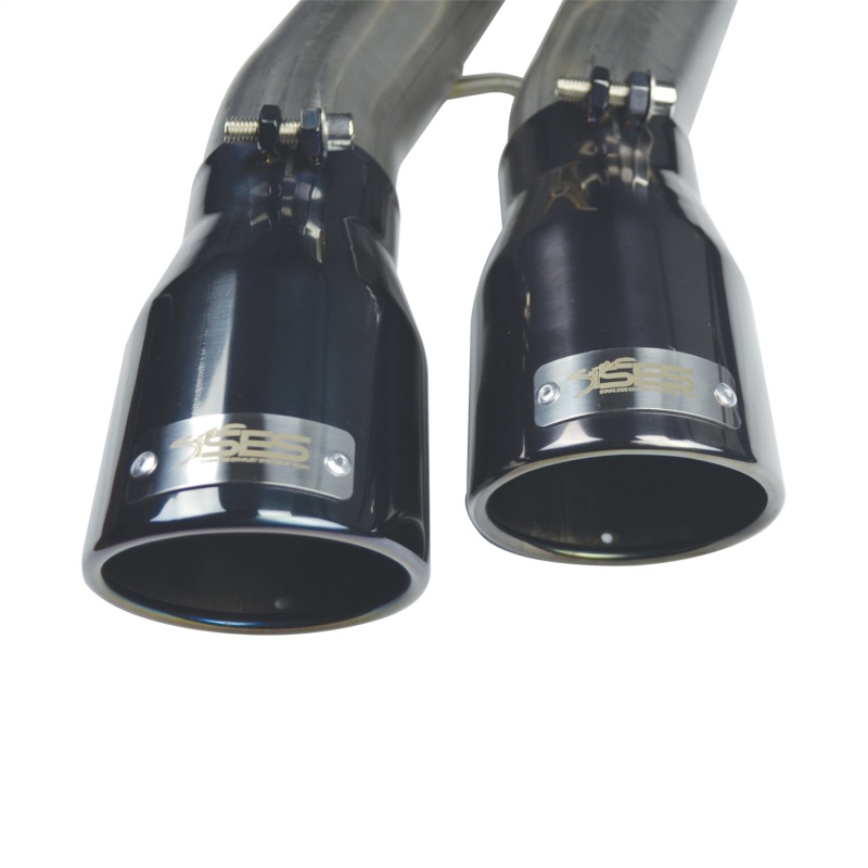 Injen 17-20 Ford F150 Raptor Super Crew V6 3.5L 3in Cat-Back SS Exhaust w/ Dual Black Chrome Tips - Image 3