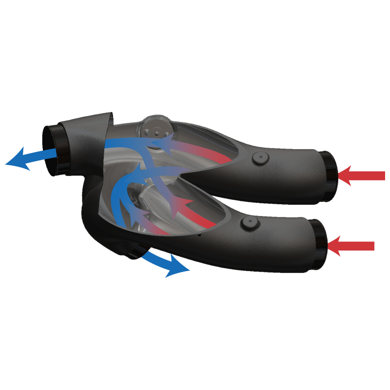 Injen 15-25 Ford F150 / 18-24 Ford Expedition Midnight Black Power-Flow Air Intake System - Image 6