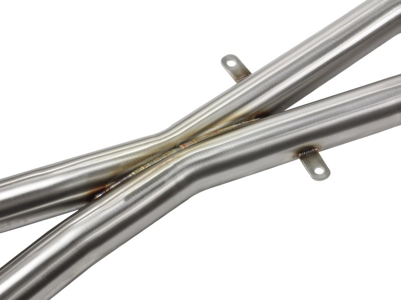 AFE 08-13 BMW(E90/92/93) MACH Force XP 304 Stainless Steel V8 4.0L w/ Cat & Resonator - Image 4