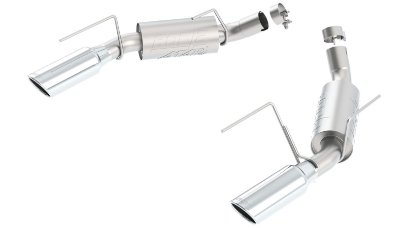 Borla 05-09 Mustang GT/Bullitt 4.6L 8cyl Aggressive ATAK Exhaust (rear section only) - Image 7