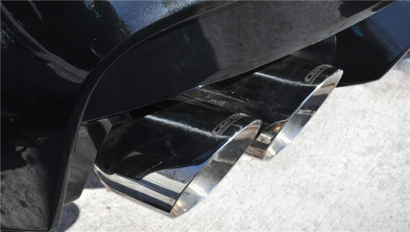 Corsa 2012-2017 BMW M6 F12 / F13 / F06 Polished Sport Axle-Back Exhaust - Image 8