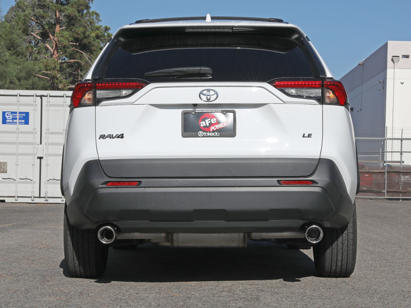 aFe Power 19-21 Toyota RAV4 L4-2.5L Takeda 304 SS Cat-Back Exhaust w/ Polished Tip - Image 6