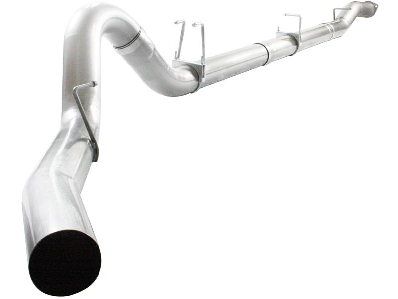 aFe Atlas Exhaust 5in DPF-Back Al Steel 11-13 GM Diesel Trucks V8-6.6L (td) LML (Pol Tip) - Image 9