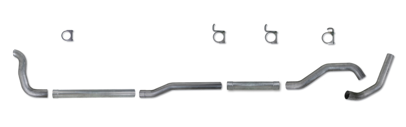 Diamond Eye KIT 4in TB MFLR RPLCMENT PIPE SGL AL: 2-WHEEL DRIVE ONLY 89-93 DODGE CUMMINS 5.9L - Image 5