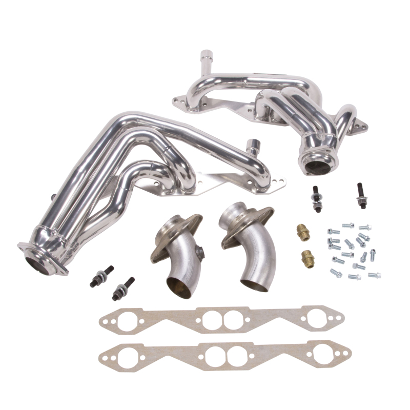 BBK 93-96 Chevrolet Impala SS Shorty Tuned Length Exhaust Headers - 1-5/8 Silver Ceramic - Image 3
