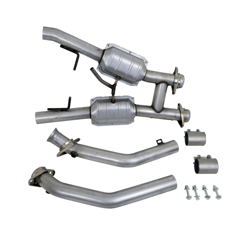 BBK 94-95 Mustang 5.0 High Flow H Pipe With Catalytic Converters - 2-1/2 - Image 9