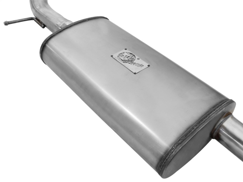 aFe MACHForce XP Cat-Back Exhaust Stainless /Polished Tip 06-09 Jeep Commander V8 4.7L 2WD & 4WD - Image 5