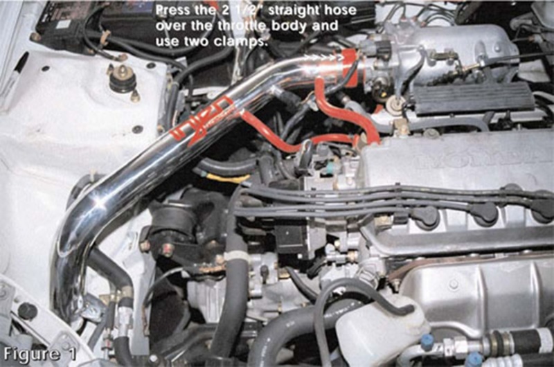 Injen 99-00 Civic Ex Hx EL(Canada) Polished Cold Air Intake - Image 3