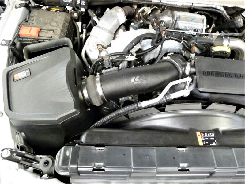 K&N 2020+ Chevrolet Silverado 2500/3500 V8-6.6L DSL Performance Intake System - Image 3