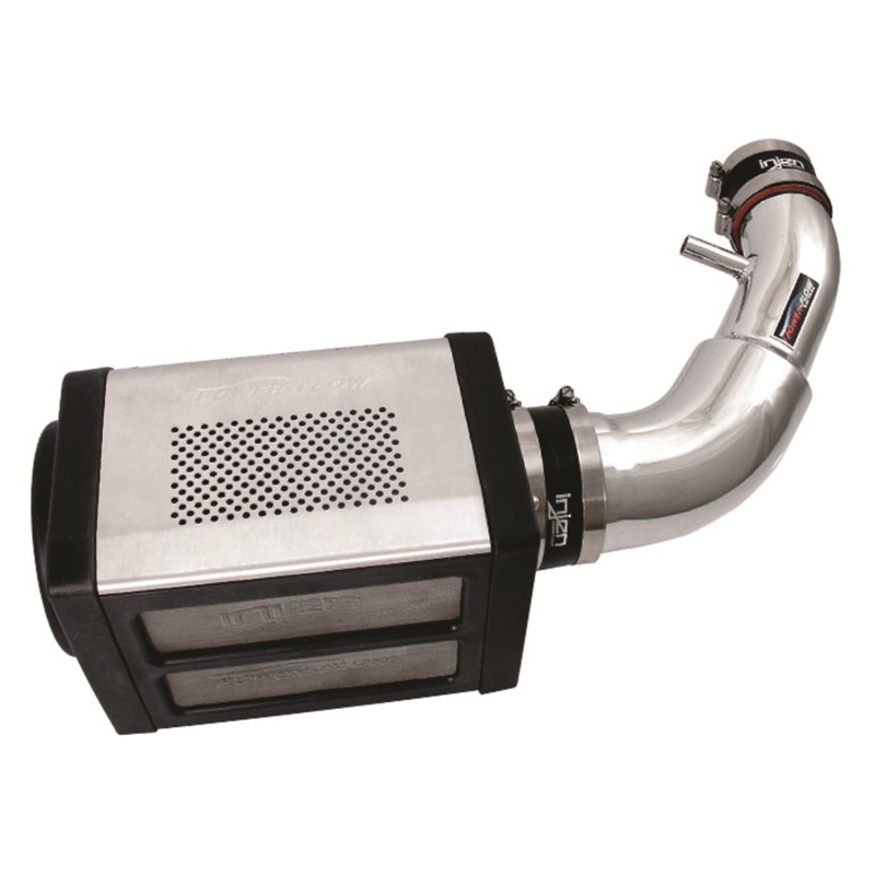 Injen 07-09 Wrangler 3.8L V6 w/ Box Wrinkle Black Power-Flow Air Intake System - Image 8