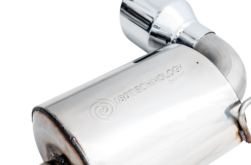 AWE 2020 Toyota Supra A90 Resonated Touring Edition Exhaust - 5in Chrome Silver Tips - Image 3