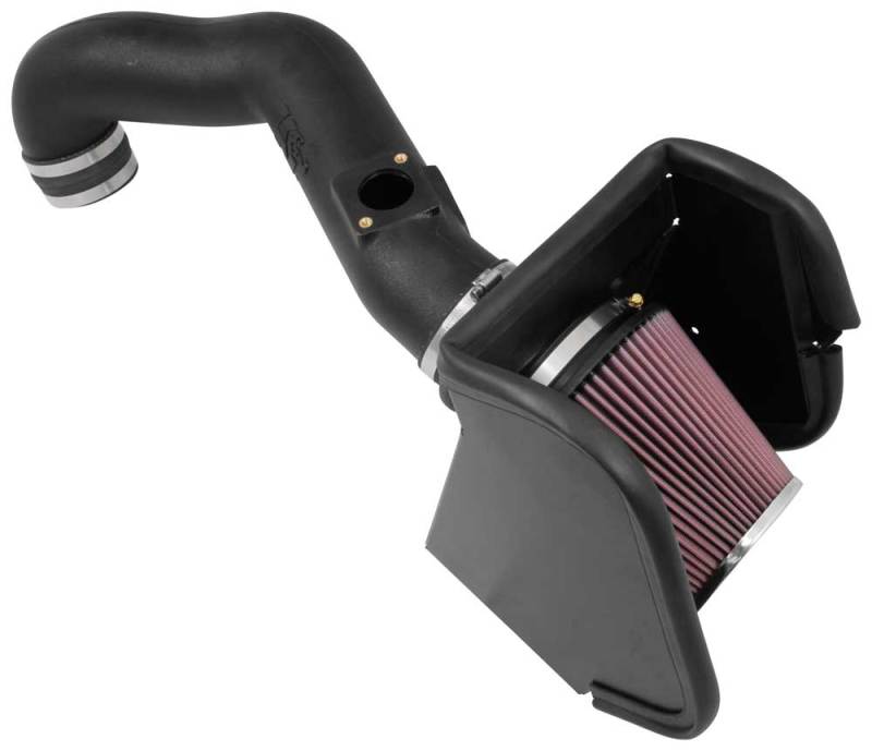 K&N 16-17 Nissan Titan XD V8-5.0L DSL 63 Series AirCharger Performance Intake - Image 2