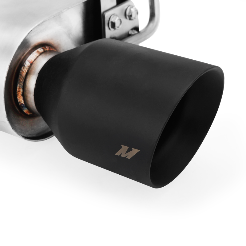 Mishimoto 2015+ Ford Mustang GT Street Axleback Exhaust w/ Black Tips - Image 7