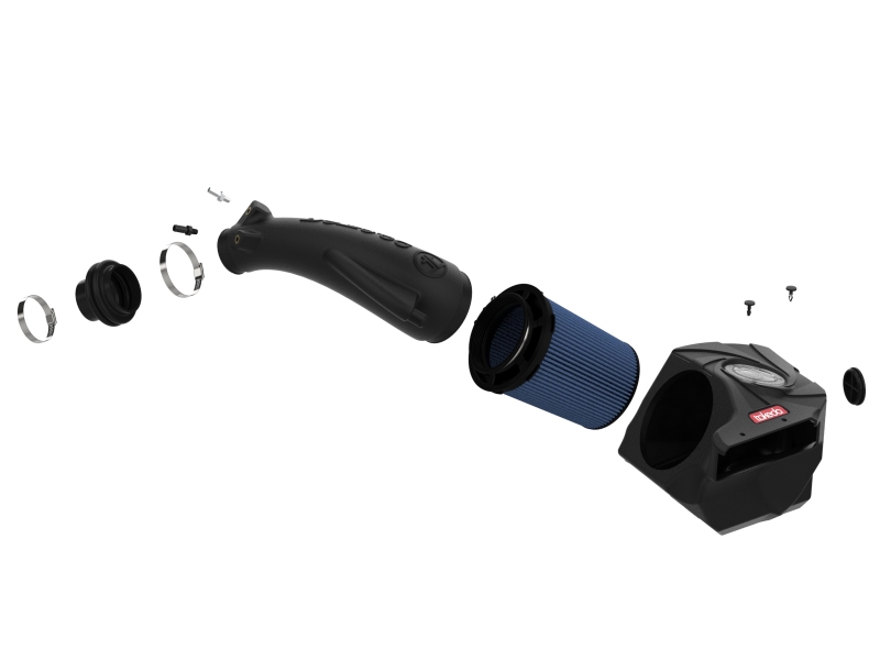 aFe 22-23 Hyundai Kona N L4 2.0L(t) Takeda Momentum Cold Air Intake System w/ Pro 5R Filter - Image 9