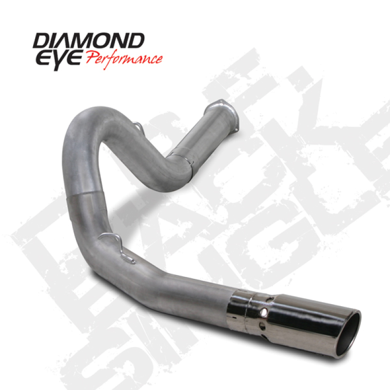 Diamond Eye KIT 5in DPF-BACK Single AL 07.5-08 CHEVY 6 6L 2500/3500 BPCKGD BX46X14X14OD EL-PL - Image 2