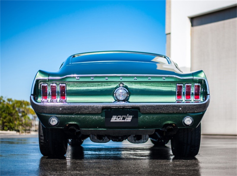 Borla CrateMuffler Ford Coyote 5.0L S-Type 2.5in Offset/Center 12inx6inx10.34in Muffler - Image 7