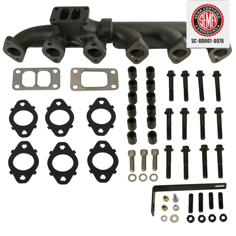 BD Diesel 03-07 Dodge 5.9L Cummins Pulse Exhaust Manifold Kit - Image 3