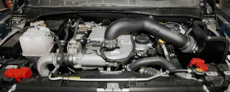 K&N 16-17 Nissan Titan XD V8-5.0L DSL 63 Series AirCharger Performance Intake - Image 6