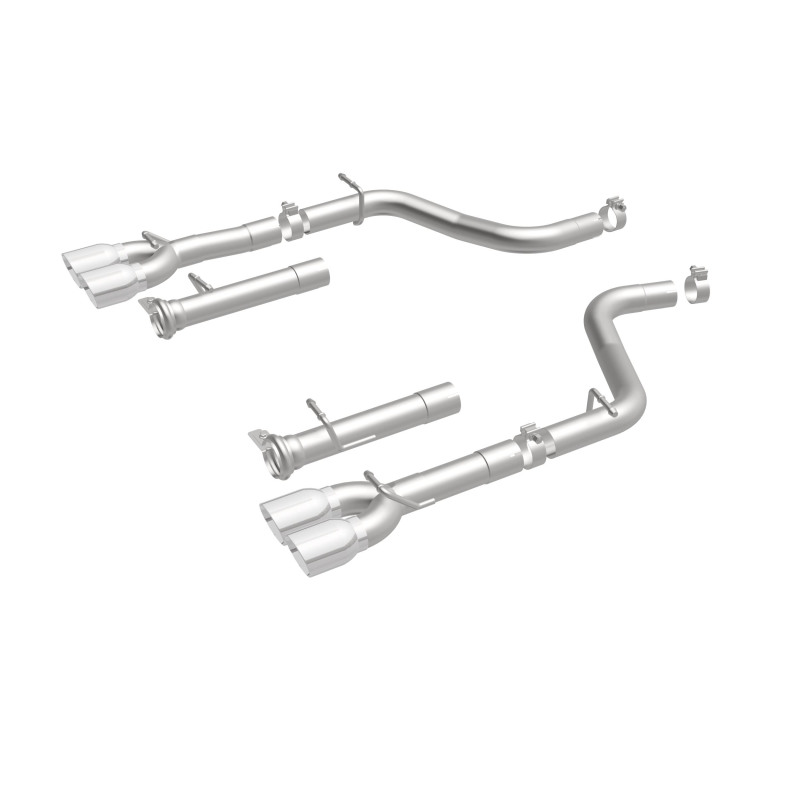 MagnaFlow Axle-Back, SS, 2.5in, Quad Split Rear 3.5in Tip 2015 Dodge Challenger R/T 5.7L - Image 10