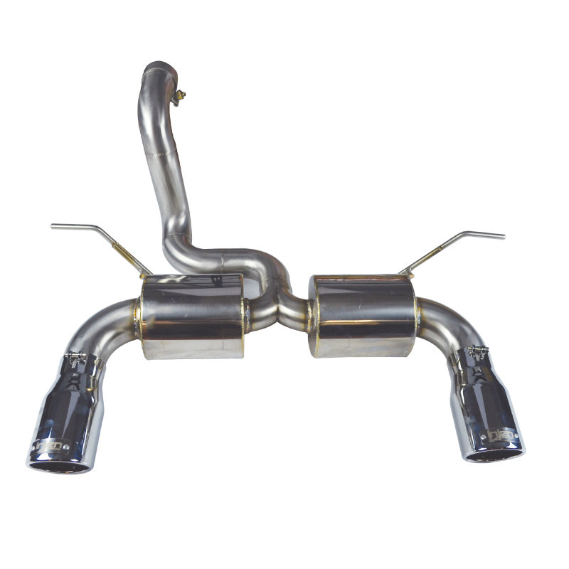 Injen 18-20 Jeep Wrangler JL L4-2.0L Turbo / V6-3.6L SS Axle-back Exhaust - Polished - Image 2