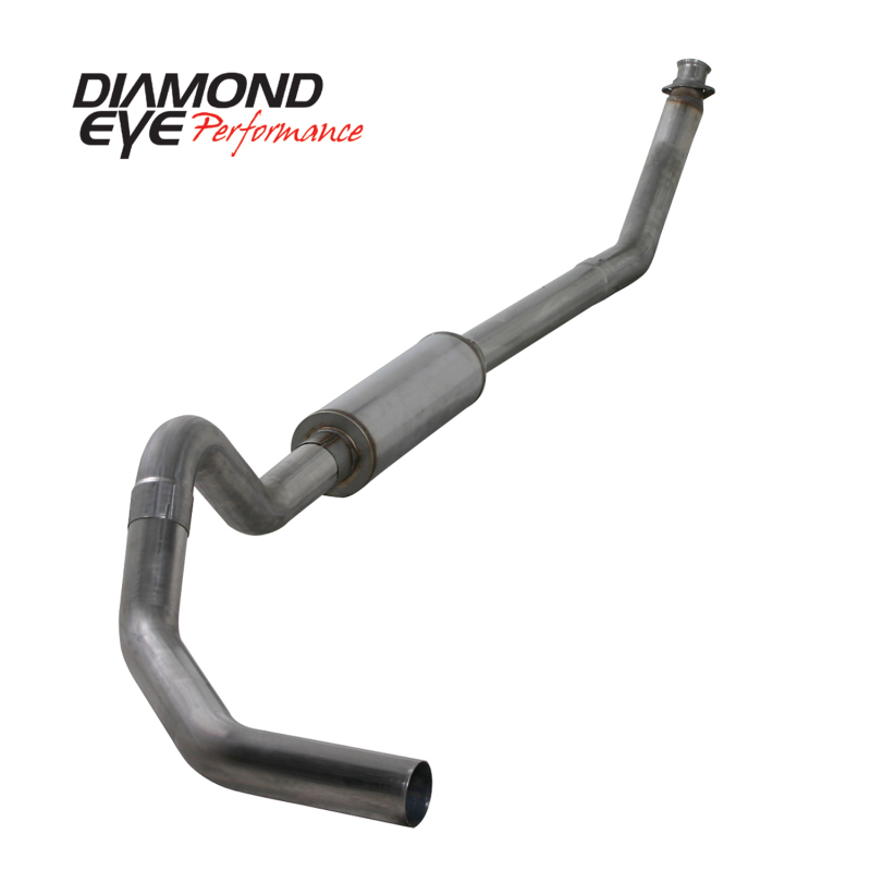 Diamond Eye KIT 4in Turbo Back SGL SS: 98.5-02 DODGE CUMMINS 5.9L - Image 4
