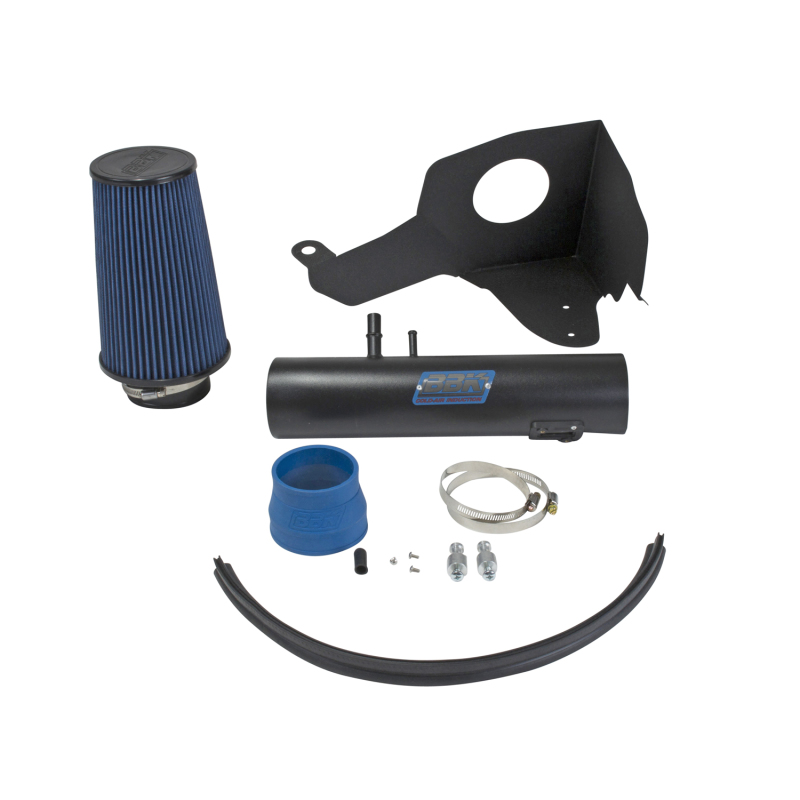 BBK 11-14 Mustang 3.7 V6 Cold Air Intake Kit - Blackout Finish - Image 7