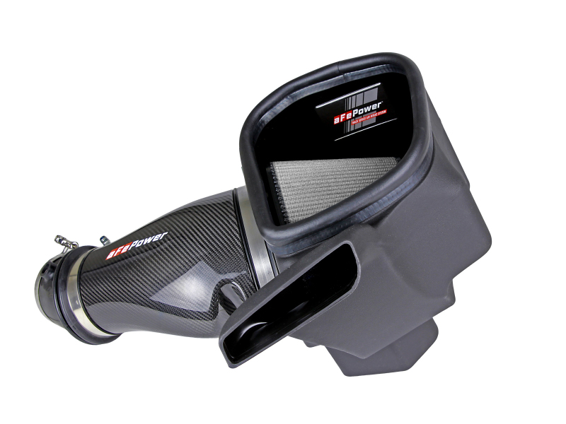 aFe Track Series Carbon Fiber Pro Dry S AIS - 2018 Jeep Grand Cherokee Trackhawk (WK2) V8-6.2L(SC) - Image 6