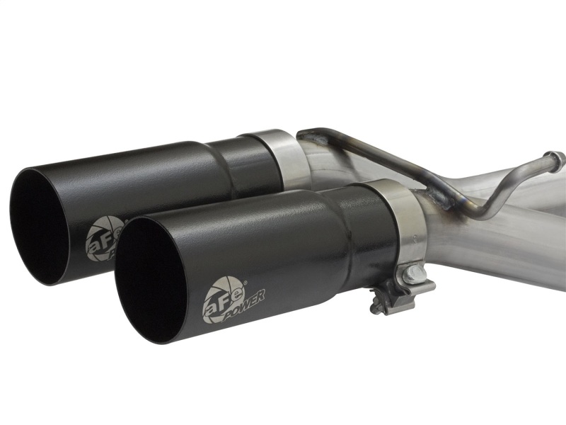 aFe Rebel Exhausts Cat-Back SS Ford F-150 04-08 V8 4.6/5.4L w/ Black Tips - Image 5